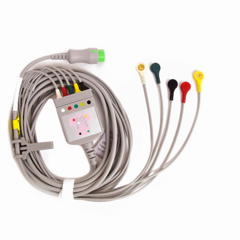 Monitor de signos vitales Biocare PM900 sin impresora térmica con 5 derivaciones de ECG